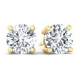 thumbnail image 2 of Jared - 4 Carat Round Cut Classic Diamond Studs, 2 of 4