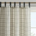 thumbnail image 3 of Madison Park Anaheim Polyester Tab Top Panel with Fleece Lining in Natural, 3 of 9