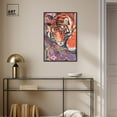 thumbnail image 3 of Tigers Journey Canvas Miami Inspired Art Prints by Art Remedy, Black Frame, 20" x 30", 3 of 7