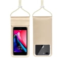 thumbnail image 1 of Waterproof Phone Case With Lanyard, Suitable For Swimming And Snorkelling. (Gold For 3.5~5.0Inch), 1 of 5