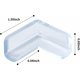 thumbnail image 4 of 20 protectores de esquinas de mesa, protectores de esquinas de mesa transparentes para bebés, protectores de esquinas para niños para protección de esquinas de muebles, 4 of 5