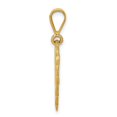 thumbnail image 7 of 14k Yellow Gold Sweet 16 Charm Pendant, 7 of 7