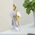 thumbnail image 4 of Estatua de niña de ballet, escultura artística, figura decorativa creativa, adorno de escritorio para Estilo B, 4 of 7