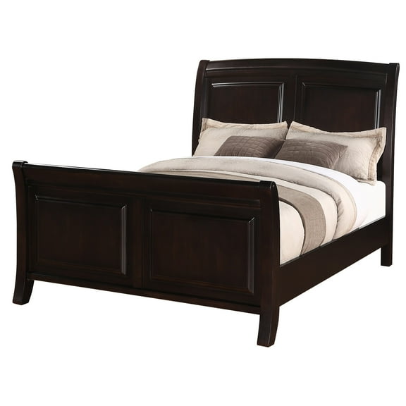 Passion Furniture Ashford Cappuccino King Panel Beds