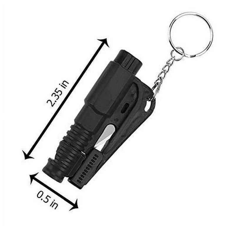 Portable Self Defense Hammer Plastic Keychain With Glass Breaker