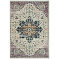 thumbnail image 2 of SAFAVIEH Madison Louise Overdyed Floral Area Rug, Ivory/Fuchsia, 4' x 6', 2 of 7