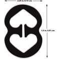 thumbnail image 2 of HAHDAXIA Bra Strap Clips Made in the USA Racer Back Conceal Straps, 2 of 6