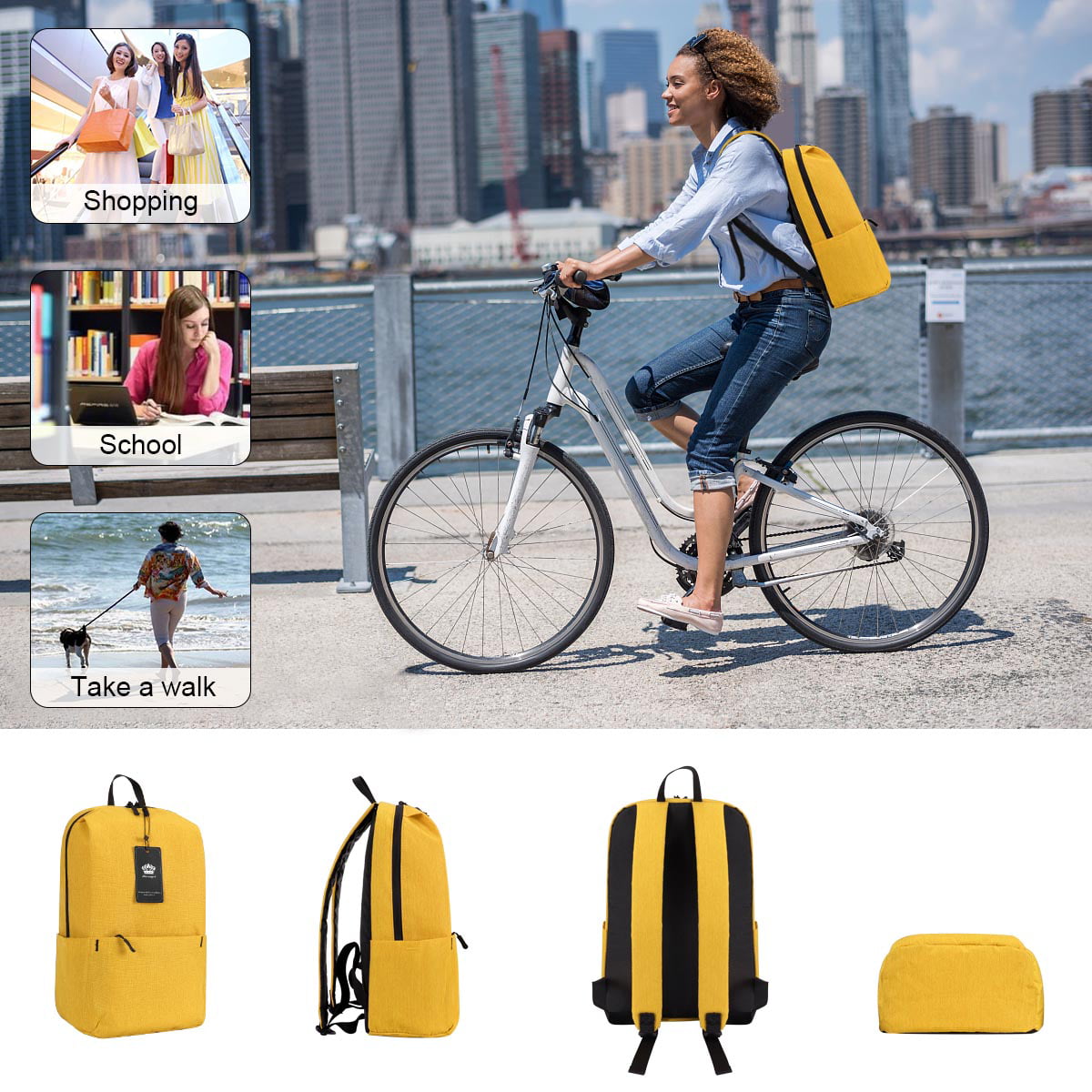 Tamaris Anastasia Small Backpack Yellow | Buy bags, purses & accessories  online | modeherz