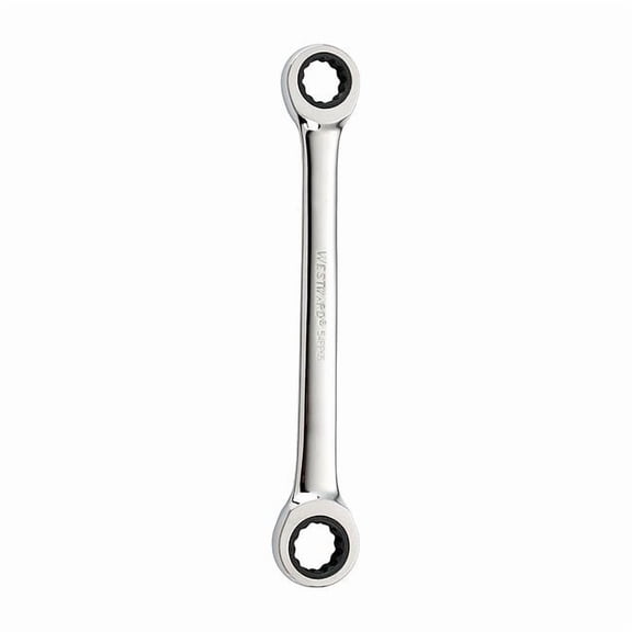 Westward Ratcheting Box End Wrench,7-1/2" L 54PP65