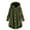 Green, variant on Lindreshi Winter Coats for Women 2025 Trendy Women Plus Size Button Plush Tops Hooded Loose Cardigan Wool Coat Winter Jacket