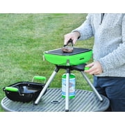 Flame King Multi-Functional Portable Propane BBQ Grill Camp Stove, Lighweight & Portable