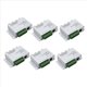 thumbnail image 1 of 6X Balun de Video Pasivo de 4 Canales para CáMaras TVI CVI AHD CCTV A TravéS de Pares Trenzados Balun de Video UTP Transceptor de 4 Canales BNC A UTP RJ45, 1 of 5