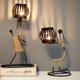 thumbnail image 4 of Candelabro creativo personalizado de estilo europeo, candelabro moderno de Iron Man, adornos artesanales de hierro, candelabro para decoración del hogar de boda, 4 of 6