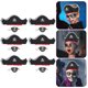 thumbnail image 3 of 6 sets Pirate Disfraz Props Fancy Dress Cosplay Pirate Performance Props, 3 of 8