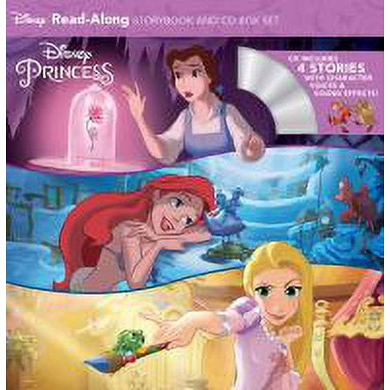 Disney プリンセスRead-Along Book & CD 6冊セット Read-Along Storybook and CD: Disney Princess Read-Along Storybook