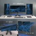 thumbnail image 6 of VIVO Triple Monitor Desk Stand Mount FreeStanding Adjustable 3 Screens up to 32", 6 of 8