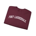 thumbnail image 3 of Fort Lauderdale Florida Sweatshirt Gifts Crew Neck Shirt Long Sleeve Unisex, 3 of 7