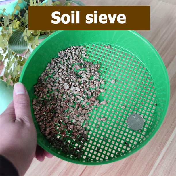 Malla de Filtro de Tamiz de Suelo de Plástico Wdftyju para Herramientas de Jardín