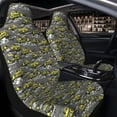 thumbnail image 2 of Uemuo Modern Yellow Excavator Pattern Car Seat Covers for Front Seats Waterproof Seat Covers for Cars, Universal Auto Front Seats Protector Fits for Car-2 PCS, 2 of 6