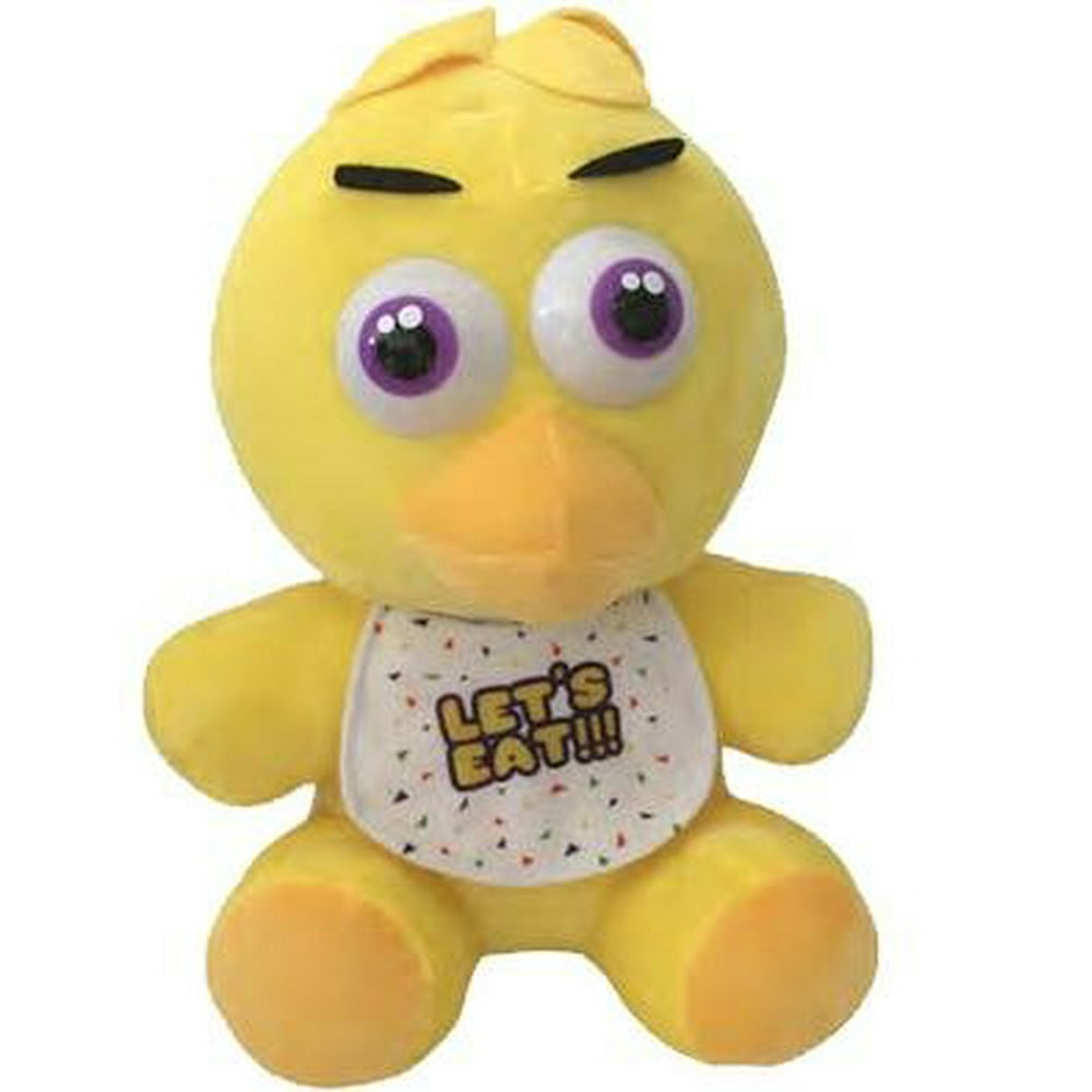 1pcs Five Nights At Freddy's 4 FNAF CHICA Plush Toy Doll SIZE: 12 inch (Colour: YELLOW), By