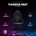 thumbnail image 4 of Silla Gamer Balam Rush Ergonomica Ajustable 180° 120kg 2D Negro BR-937856, 4 of 5