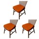 thumbnail image 3 of Cateissary Cojines de asiento de esponja universales para todas las estaciones para silla de comedor del hogar - Esponja de alta densidad duradera Type1 NO1, 3 of 5