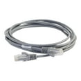 thumbnail image 2 of C2G 5ft Cat6 Ethernet Cable - Slim - Snagless Unshielded (UTP) - Gray - Patch cable - RJ-45 (M) to RJ-45 (M) - 0.6 in - UTP - CAT 6 - molded, snagless - gray, 2 of 4