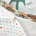 thumbnail image 4 of Catabedysis Green Monogram T Bedding,Happy Camping Outdoor Adventure Duvet Cover Full For Boys,Polkadot Reversible,3-Piece,1 Duvet Cover and 2 Pillowcases, 4 of 6