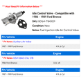 thumbnail image 2 of Idle Control Valve - Compatible with 1986 - 1989 Ford Bronco 1987 1988, 2 of 2