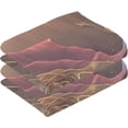 thumbnail image 2 of SKYSONIC Ethereal Burgundy Rose Hand Towels 2 Pack, Cotton Bath Towel for Drying Face Hands Body ,Absorbent Lightweight Towels for Bathroom Ktichen Travel Gym, 16"x28", 2 of 7