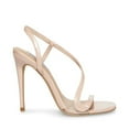thumbnail image 3 of Steve Madden Nadia Nude Patent Strappy Slip On Open Toe Stiletto Heeled Sandals (143, 7.5), 3 of 8