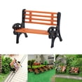 thumbnail image 4 of 12 Pcs Modèle de Train 1:50 Banc Chaise Canapé Rue Parc Disposition, 4 of 11