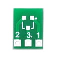 thumbnail image 4 of 250 Piezas SOT23 SOT23-3 Gira SIP3 Doble Cara SMD Gira DIP SIP3 Adaptador Placa Convertidora SOT SIP IC Enchufe PCB Tablero DIY Kit, 4 of 8