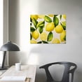 thumbnail image 4 of lemons leaves Canvas Canvas Print Living Room Bedroom Home Office Wall Decor Print On Canvas, 4 of 6