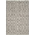 thumbnail image 5 of SAFAVIEH Montauk Kimberlyn Geometric Diamond Cotton Area Rug, Grey/Ivory, 2'3" x 3'9", 5 of 9