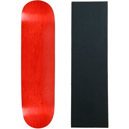 Skateboard Deck Pro 7-Ply Canadian Maple STAINED RED With Griptape 7.5  - 8.5 price history on PriceWatchPro