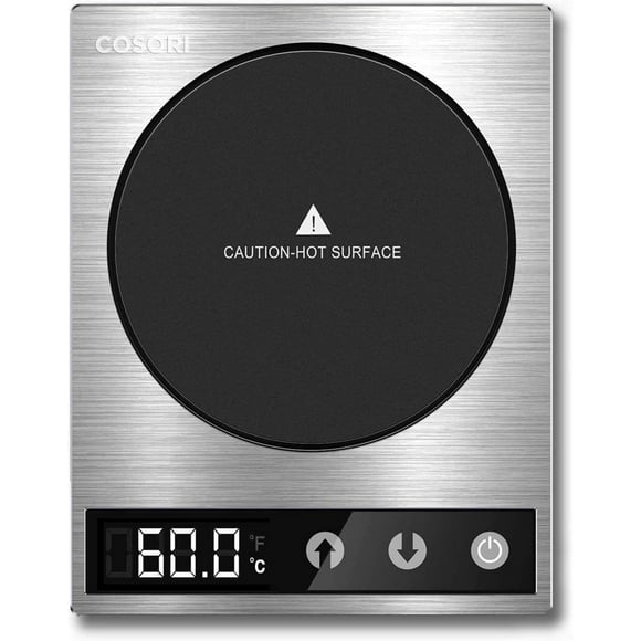 Calentador digital para tazas de café COSORI, acero inoxidable 304