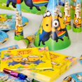 thumbnail image 5 of Globos de látex para decoración de fiesta de cumpleaños de los Minions, vasos de papel amarillos, artículos para fiesta, vajilla desechable de Mi villano favorito, juguete, 5 of 5