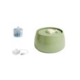 thumbnail image 1 of MKHSQHDG Fontaine D'Eau En Céramique Pour Chat Distributeur D'Eau Automatique Silencieux Pour Chats D'Intérieur Avec Design Mignon Filtre À Charbon Actif Parfait Pour Les, 1 of 8