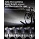 thumbnail image 2 of Lámpara para bicicleta ROCKBROS 1500 lúmenes recargable con USB-C, 2 of 7