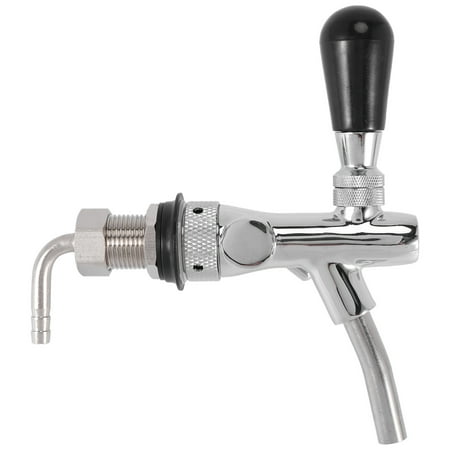 

Adjustable Draft Beer Faucet With Flow Controller For Keg Tap Homebrew Dispenser