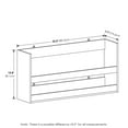 thumbnail image 6 of Furinno Hermite Multipurpose Wall Mounting Storage Shelf, White, 6 of 6