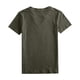 thumbnail image 5 of Gibobby Camisas mexicanas con cuello en V para mujer Botón de las mujeres Camisas diarias casuales Cuello en V Camiseta de manga corta Camiseta Tops Túnica Blusa delgad(Verdemilitary,CH), 5 of 5
