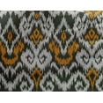 thumbnail image 4 of oneOone Georgette Viscose Fabric Diamond & Swirl Ikat Print Fabric BTY 42 Inch Wide, 4 of 4