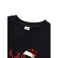 thumbnail image 3 of Seyurigaoka Family Matching Christmas Sweatshirts, Long Sleeve Hat Print Tops, 3 of 5