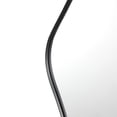 thumbnail image 5 of CosmoLiving by Cosmopolitan 31" x 28" Black Wavy Abstract Wall Mirror, 5 of 10