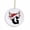 G, variant on Coollooc Personalized Initial Letter Name Ornaments with Reindeer Antlers, Christmas Hat and Christmas Balls Pattern Custom Family Keepsake Monogram Alphabet Ornaments Xmas Tree Decoration