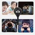 thumbnail image 4 of Mini Boxing Ball Mini Boxing Ball Faux Leather Black Anger Cushion for Children and Adults  Monkey, 4 of 14