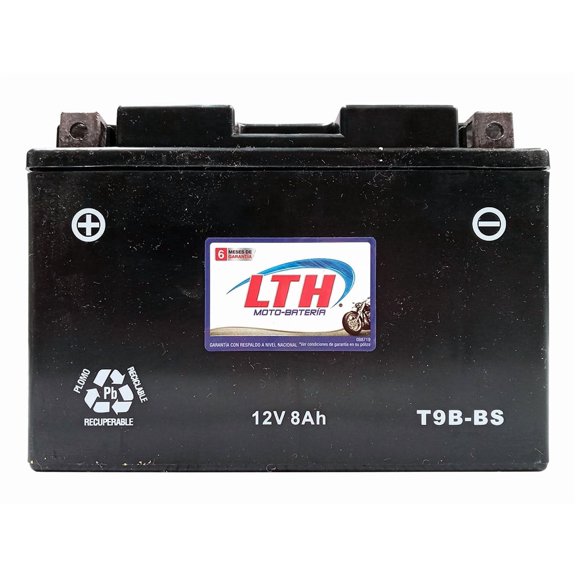 Lth T9B-Bs 12V 8Ah 115 Cca Agm Bci para Moto