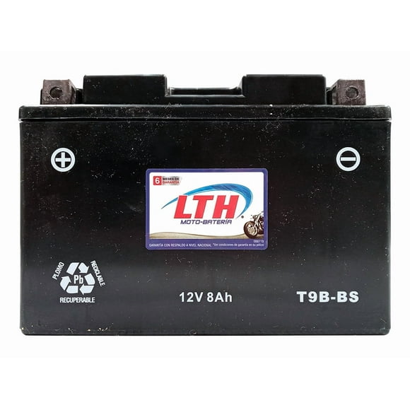 Lth T9B-Bs 12V 8Ah 115 Cca Agm Bci para Moto